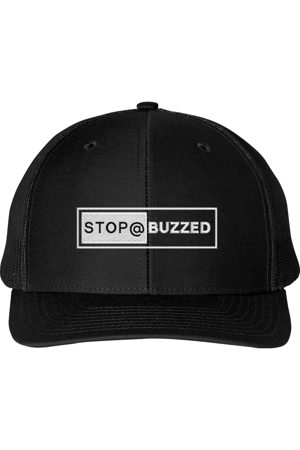 Stop @ Buzzed Richardson Snapback Trucker Cap