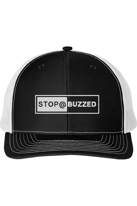 Stop @ Buzzed Richardson Snapback Trucker Cap